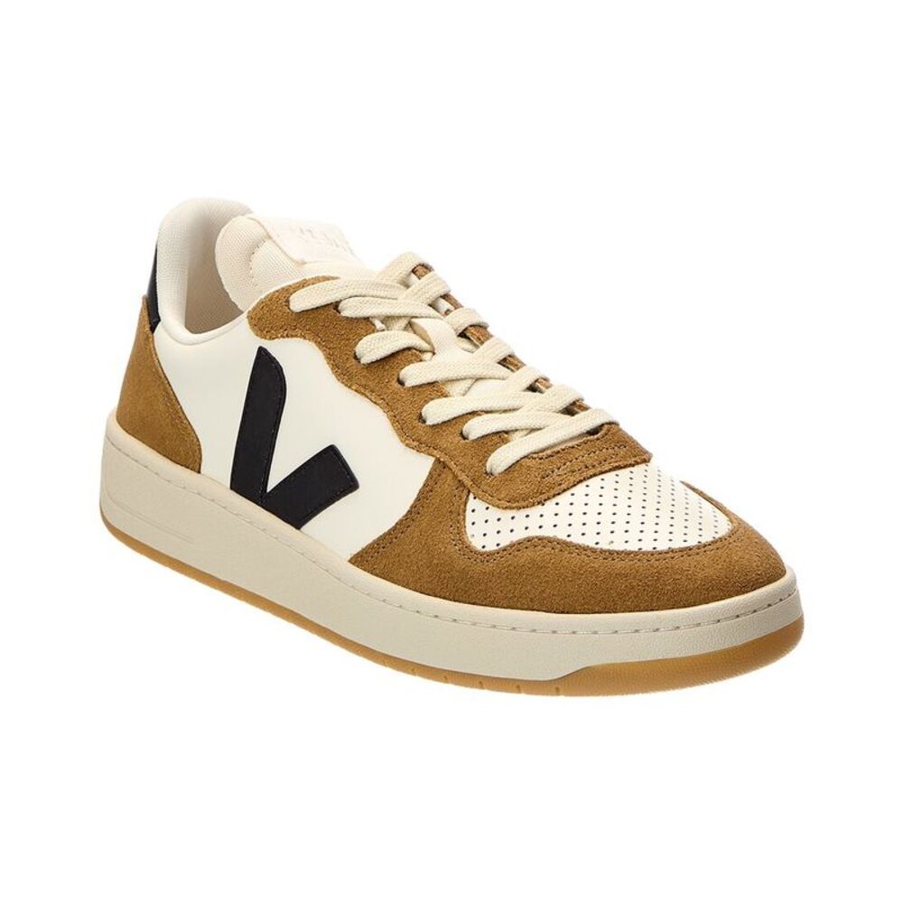 Veja Leather & Suede Sneaker, White